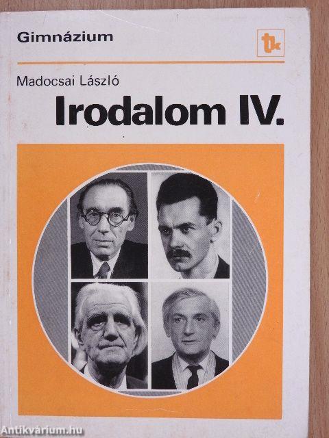 Irodalom IV.