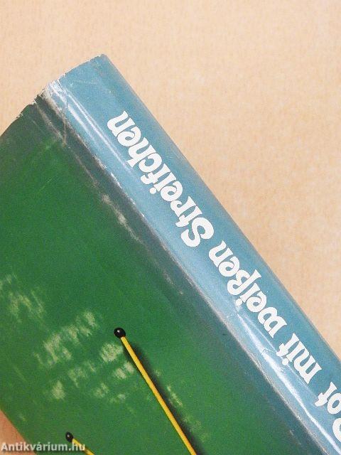 Rot mit weißen Streifchen