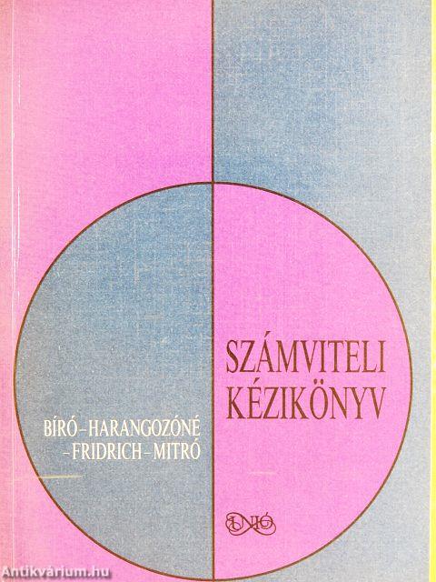 Számviteli kézikönyv