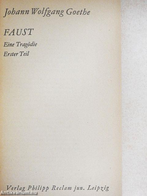 Faust I-II.