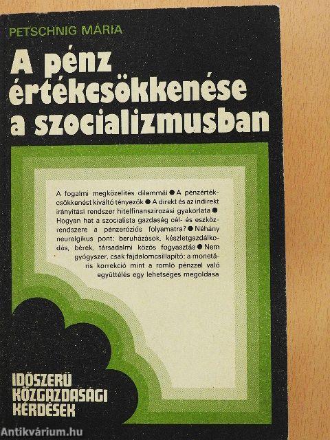 A pénz értékcsökkenése a szocializmusban