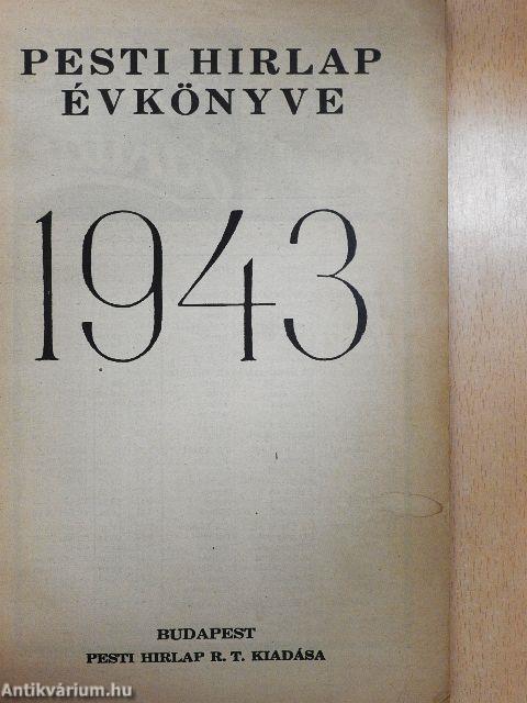 Pesti hirlap évkönyve 1943