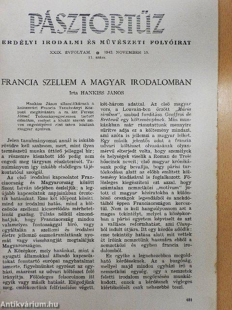 Pásztortűz 1943. november 15.