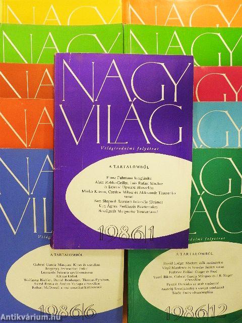 Nagyvilág 1986. (nem teljes évfolyam)