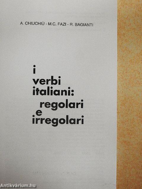 I verbi italiani: regolari e irregolari