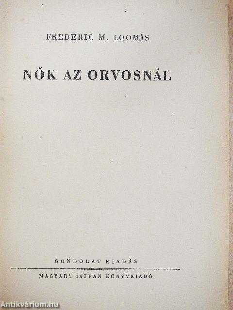 Nők az orvosnál