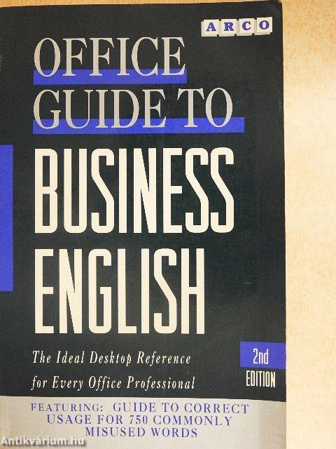 Arco Office Guide to Business English