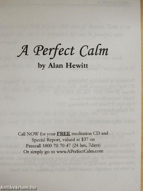 A Perfect Calm