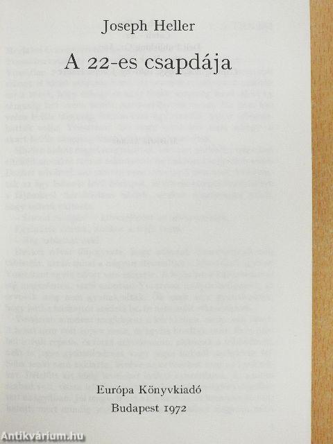 A 22-es csapdája