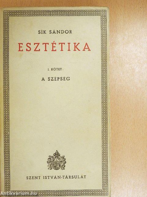 Esztétika I.