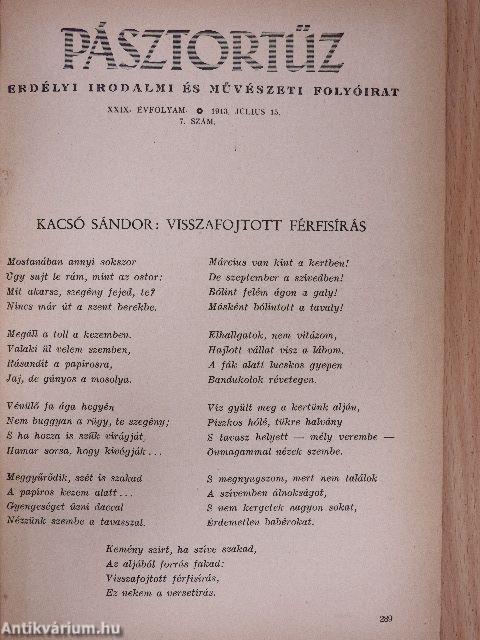 Pásztortűz 1943. július 15.