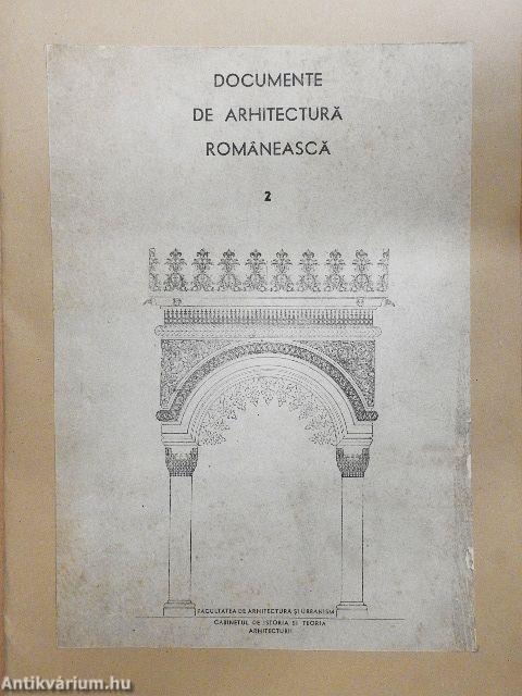 Documente de arhitectura romaneasca 2.