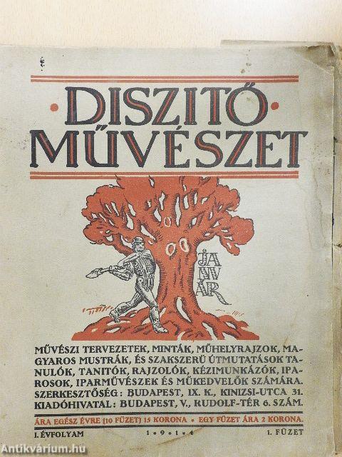 Diszitő művészet 1914/1. - Mutatványszám