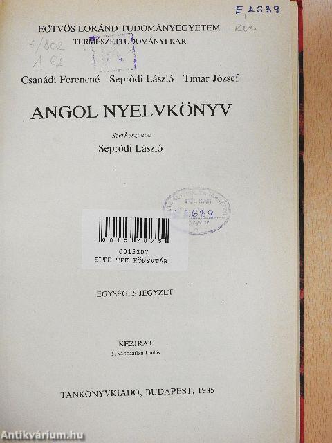 Angol nyelvkönyv