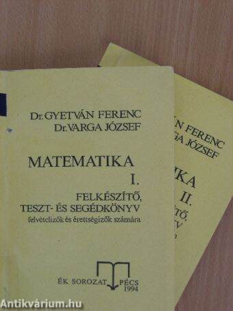 Matematika I-II.