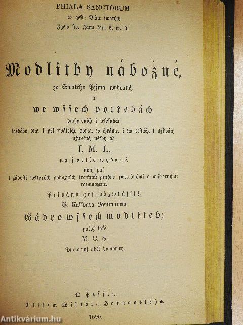 Pisné duchowni, staré i nowé/Modlitby nábozné/Pridawek pronikawych nowych i nekterych starych Pisni (gótbetűs)