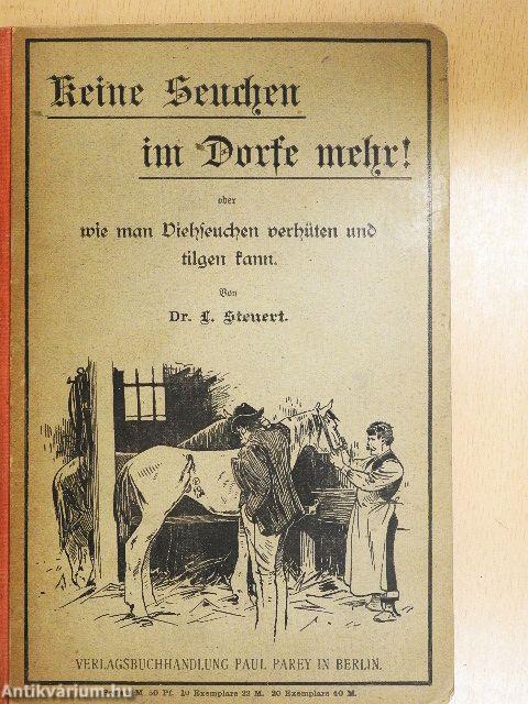 Keine Seuchen im Dorfe mehr! (gótbetűs)