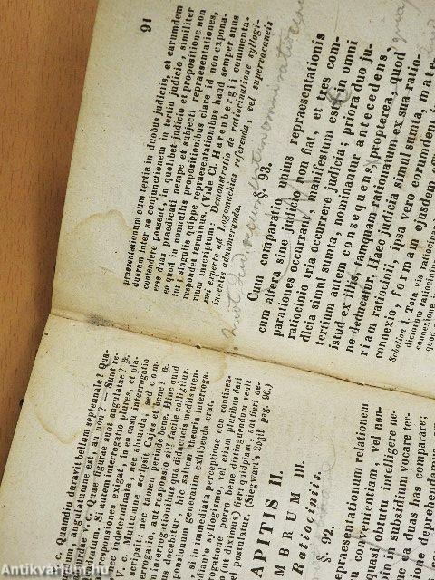 Logica, seu Dianoeologia