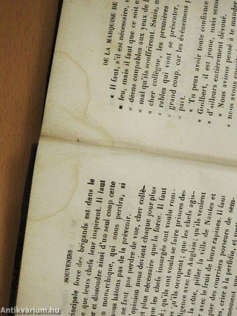 Souvenirs de la Marquise de Créquy IX.