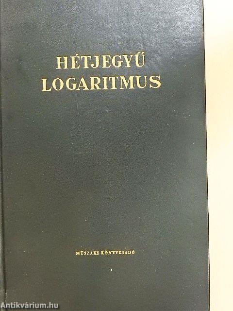 Hétjegyű logaritmus