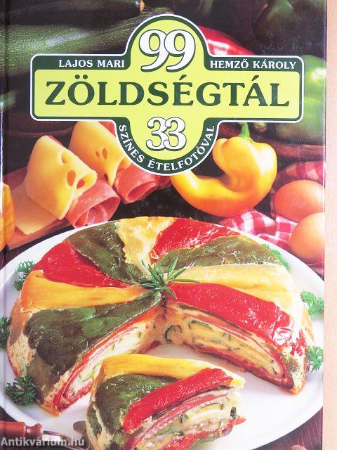 99 zöldségtál 33 színes ételfotóval