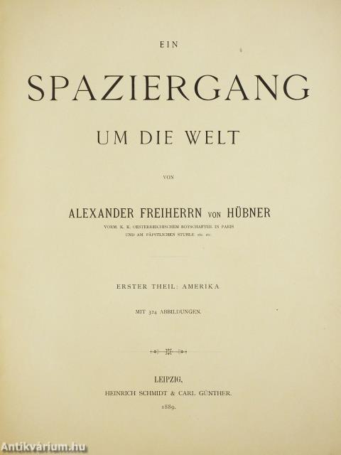 Ein Spaziergang um die Welt I-III.