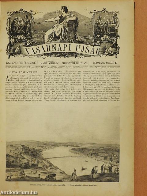 Vasárnapi Ujság 1905. január-junius (fél évfolyam)