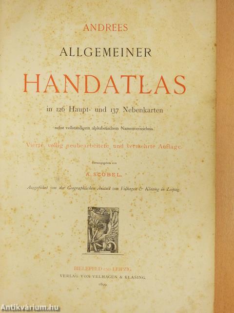 Andrees allgemeiner Handatlas