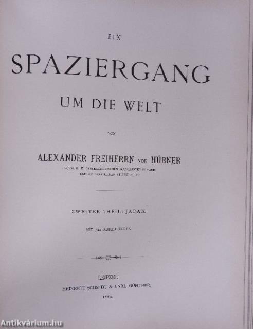 Ein Spaziergang um die Welt I-III.