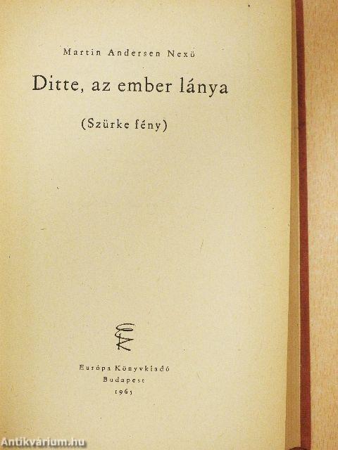 Ditte, az ember lánya