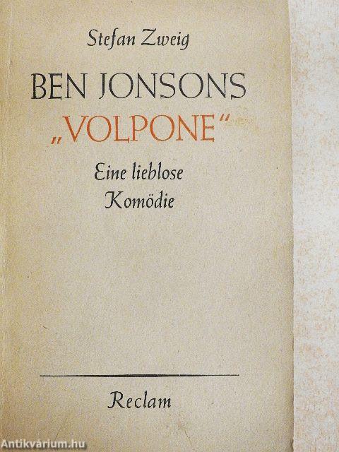 Ben Jonsons "Volpone"