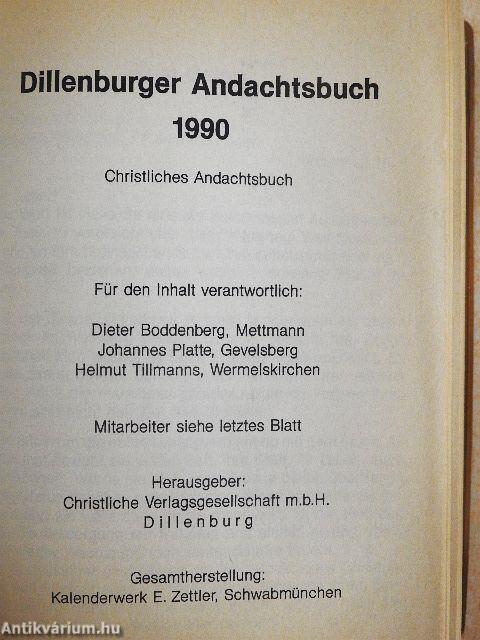 Dillenburger Andachtsbuch 1990