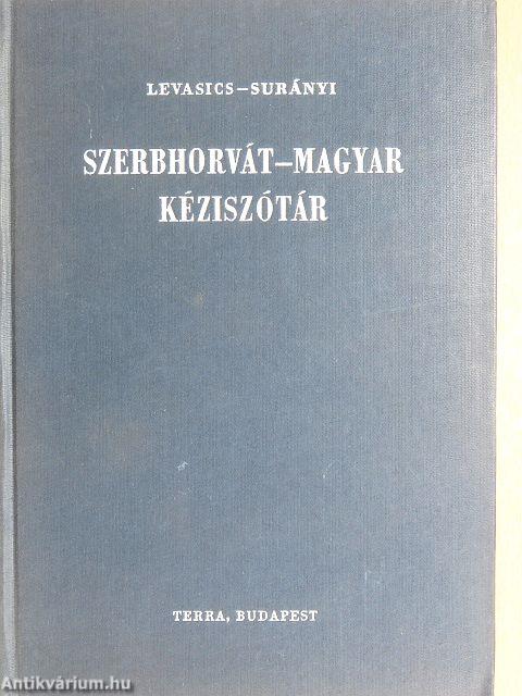 Szerbhorvát-magyar kéziszótár