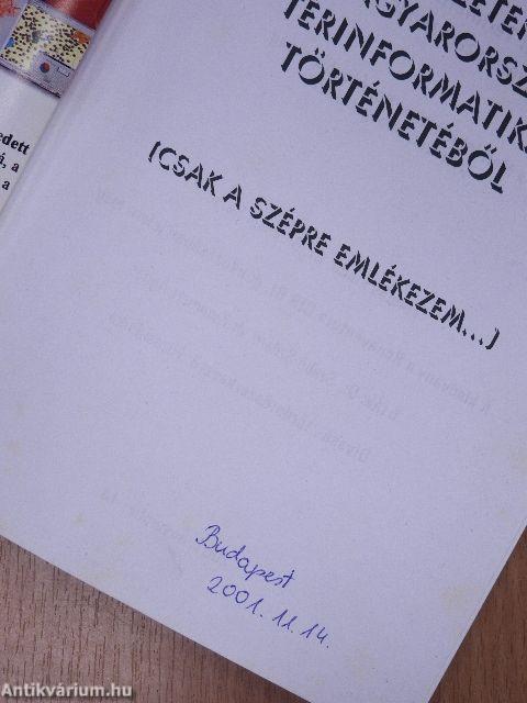 Fejezetek a térinformatika magyarországi történetéből