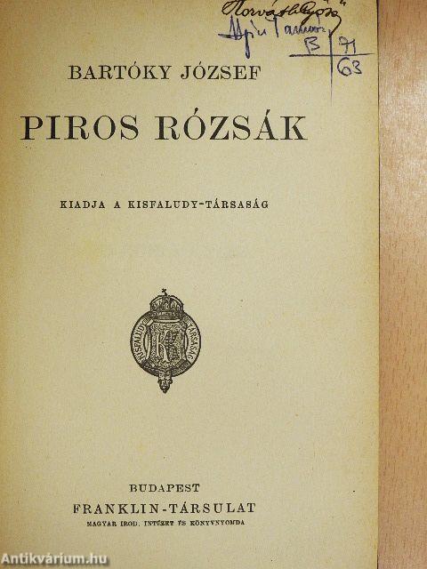 Piros rózsák