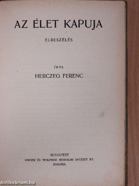 A fogyó Hold/Az élet kapuja