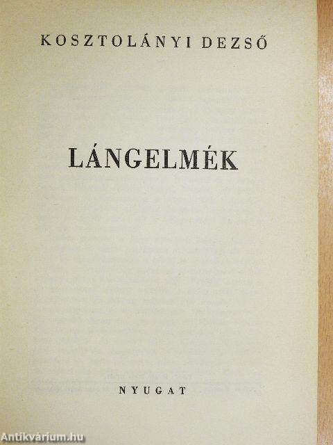Lángelmék