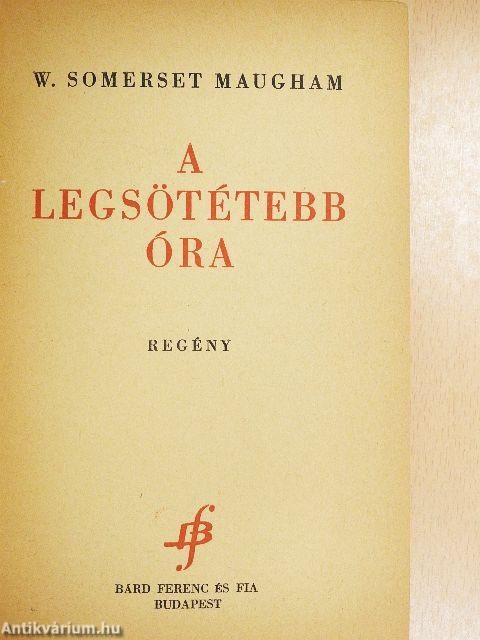 A legsötétebb óra