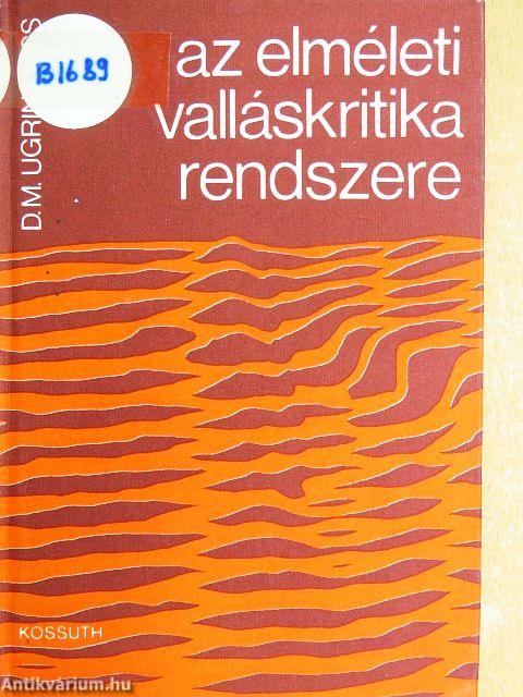 Az elméleti valláskritika rendszere