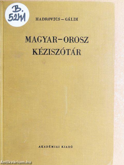 Magyar-orosz kéziszótár