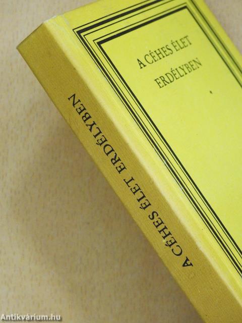 A céhes élet Erdélyben (dedikált példány)