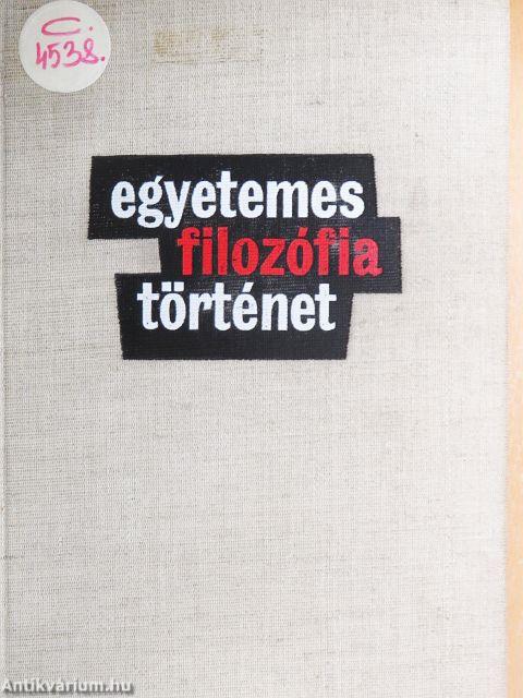 Egyetemes filozófiatörténet