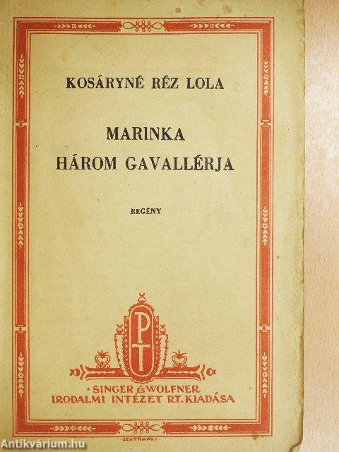 Marinka három gavallérja