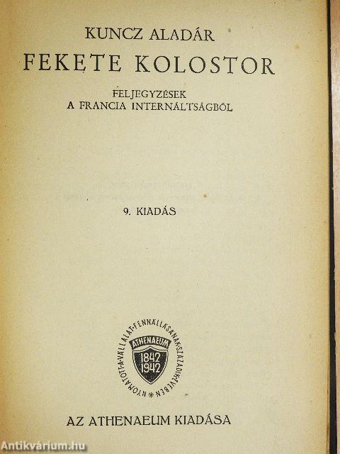 Fekete kolostor I-II.