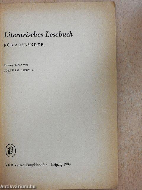 Literarisches Lesebuch für Ausländer