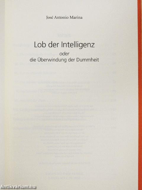 Lob der Intelligenz