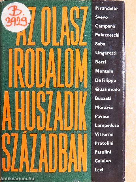 Az olasz irodalom a huszadik században