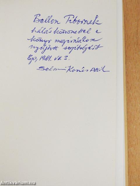 Györffy István (dedikált példány)