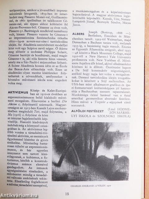 A modern festészet lexikona