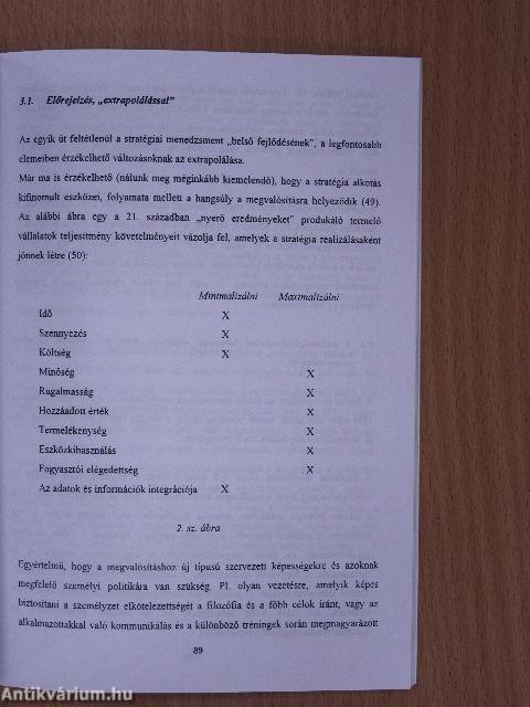 Prognosztika és stratégia a harmadik évezred küszöbén